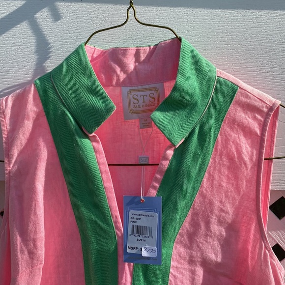 Sail to Sable Linen Tunic Dress - Picture 2 of 5